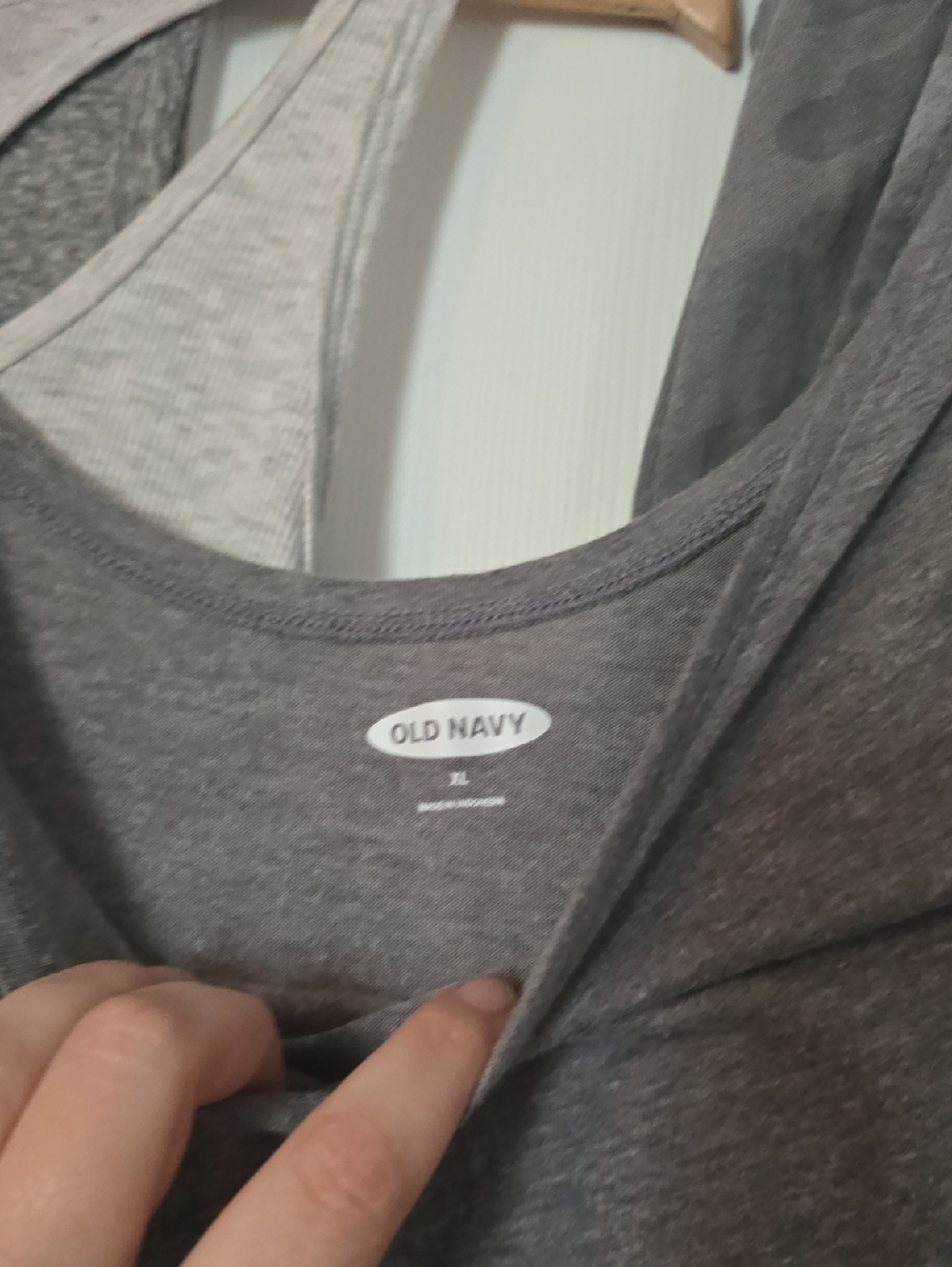 Old Navy Gray Tanks and Shorts - Picture 2 of 5